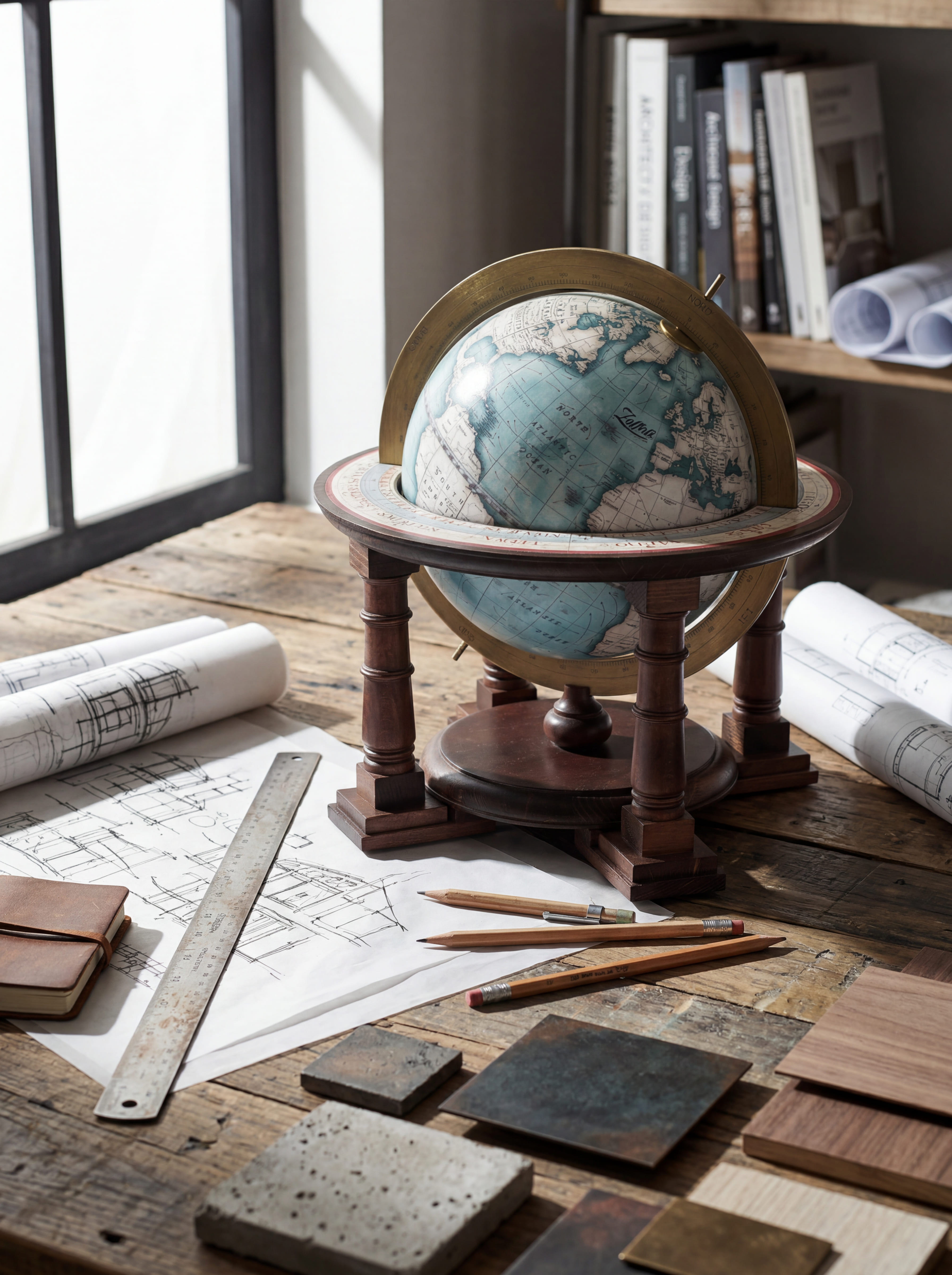 Mappamondi di lusso per ufficio e rappresentanza